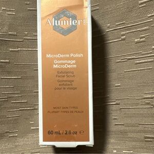 Alumier MD MicroDerm Polish Facial Treatment Exfoliating Scrub 2 oz RETAIL $76